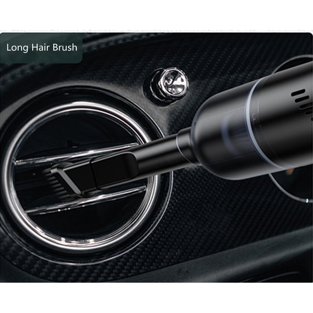 Handheld Wireless Car Vacuum Cleaner with High Suction Power, Cordless Rechargeable, Compact for Pet Hair and Household Cleaning