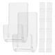 thumbnail image 1 of Estante de pared para discos de vinilo acrílico, soporte para discos de álbum, estante transparente para discos, 12 Uds., 1 of 5