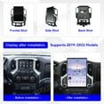 thumbnail image 6 of TPXINXIN 15.6 inch Screen Car Radio For Chevrolet Silverado GMC Sierra 2019-2022 Android Auto GPS Navigation Multimedia Stereo Receiver, 6 of 8