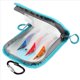 thumbnail image 2 of Transparente para Señuelos de Pesca, de Tela para Caña y Anzuelo, Color Azul ., 2 of 9