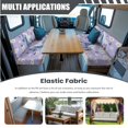 thumbnail image 5 of ZUXONGSY Horse Daisy Pattern RV Dinette Cushion Covers Set of 4, Breathable Camper Cushion Slipcover Replacement Non-Slip Furniture Protector for RV Camper Car Bench, 5 of 8