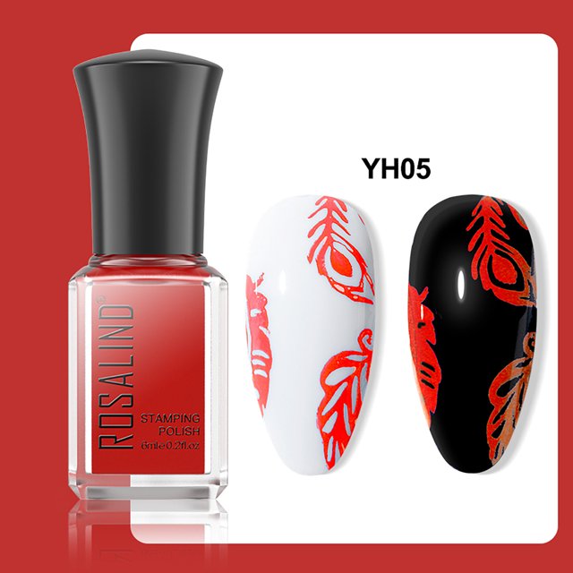 Fiudx Artículos en oferta con ofertas flash Aceite de impresión de uñas Aceite para impresión de artefacto uñas Herramienta plantilla impresión de diseño de tablero de uñas DIY 6 ml
