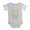 Heather Gray, variant on CafePress - Alice Watercolor - Cute Infant Baby Football Bodysuit