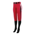 thumbnail image 2 of Augusta Women's Comet Softball Pant Red | Black | White Medium, 2 of 3