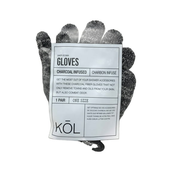 KOL Charcoal Infused Bath Glove