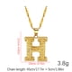 thumbnail image 3 of Collar para mujer, joyería para mujer, joyería de moda para mujer, regalo para mujer, 26 letras en inglés, cadena con nombre, collares colgantes, joyería para mujer, 3 of 4