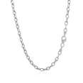 thumbnail image 3 of 3.5mm 14k White Gold Pendant Chain with Textured Links 18 in, 3 of 5