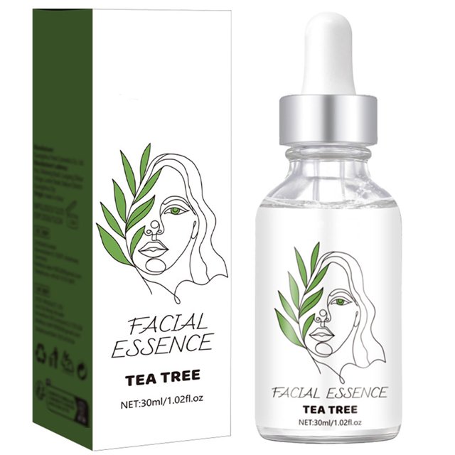 Esencias de aceite Esencias faciales con esencias de árbol de té 30 ml Esencias Esencias para la piel para cerrar los poros Autorización