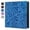 Blue, variant on RECUTMS PU Leather Cover Photo Album 600 Pockets Picture Book Hold 4x6 Photos 5 per Page Gift for Family Wedding Baby Travel (Blue)