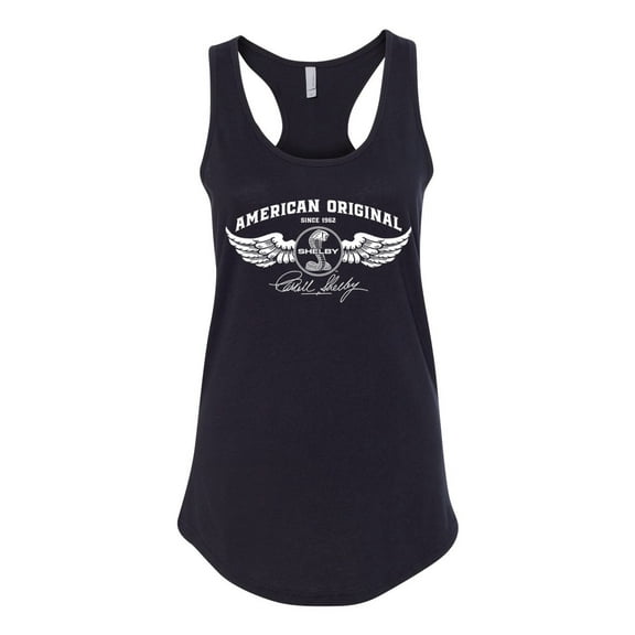 Wild Bobby Ford Shelby All American Since 1962 Women Racerback Tank Top