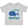 thumbnail image 3 of Inktastic Whale Little Brother Boys Toddler T-Shirt, 3 of 5