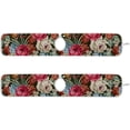 thumbnail image 3 of Coolnut 2 Pack Faucet Mat Splash Guard for Kitchen Sink, Vintage Flowers 14x5 Inch Super Absorbent Microfiber Sink Protector Mat, Kitchen Sink Mat Machine Washable Kitchen Sink Accessories, 3 of 7