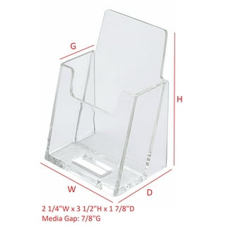 Vertical Display Stand : Small, Medium or Large : Plate, A4 Card, Dish