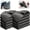 10Pcs, variant on Multipurpose Microfiber Magic Cleaning Cloth, Reuseable Streak Free Microfiber Cloth Magic Fiber Microfiber Cleaning Cloth for Kitchen, Window, Mirror and Car Glass (5PCS, 8" L x 12" W)
