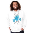 thumbnail image 5 of Vintage Retro Smurf Cartoon Character Hoodie Sweatshirt Women Men Brisco Brands S, 5 of 6