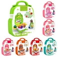 thumbnail image 2 of Amyove Pretend Play Toys Children Simulation Kitchen Maintenance Tools Multi-functional Intellectual Backpack Toy, 2 of 9