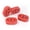 Red, variant on 2 Hole Exhaust Hanger Bushing Muffler Upgrade EPDM Insulator Shock Absorbent Mount Bracket High-Density Hangers 12mm Hole (73mm x 47mm x 21mm) Universal Fit - Pack of 4