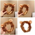 thumbnail image 2 of Yokua Cartoon Plush Headband Lovely Lion Animal Hairband Girl Funny Party Headpieces, 2 of 8