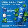 thumbnail image 3 of Mouthology 10% Nano Hydroxyapatite Toothpaste, Fluoride-Free Mint, SLS-Free, 4 oz, 6 Pack, 3 of 6