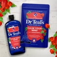thumbnail image 6 of Dr Teal's Calm Your Mind Foaming Bath with Pure Epsom Salt & Ashwagandha, 34 fl oz, 6 of 9