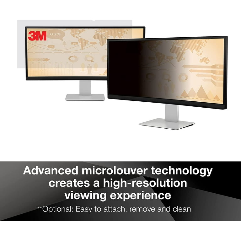 3M Privacy Filter for 21.5 Inch Widescreen Monitor, Reversible