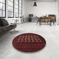 thumbnail image 4 of Ahgly Company Machine Washable Indoor Rectangle Traditional Cranberry Red Area Rugs, 2' x 4', 4 of 7
