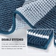 thumbnail image 5 of PrimeBeau Microfiber Chenille Shaggy Bath Rug Set, Non-Skid Backing, Soft and Durable, 20" x 32"/17" x 24", 2 Count, 5 of 7