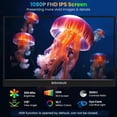 thumbnail image 2 of BIGASUO Portable Monitor 1920*1080, 15.6 in FHD 100Hz Gaming Monitor, HDMI/USB C Computer IPS Display with Smart Cover&Dual Speakers, Travel Monitor for PC Mac Phone Xbox PS5 Switch Laptop, 2 of 5