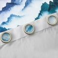 thumbnail image 4 of Homewish Natural Scenery Blackout Curtains Set of 2 (52x84 Each),Tropical Pine Tree Window Curtains,Japan Snow Mountain Curtains and Drapes For Adults,Ultra Soft Home Decor, 4 of 6