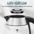 thumbnail image 4 of Chefman Electric Kettle, 1.8L 1500W with Lift-Off Removable Lid and Auto Shutoff, 4 of 7