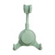 thumbnail image 1 of Soporte de ducha ajustable con ventosa verde sin taladrar: cabezal de ducha angular ajustable e impermeable, con gancho para baño, sin clavos ni pegamento, orientable, 1 of 5