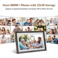 thumbnail image 2 of FRAMEO 15.6 Inch 32GB WiFi Large Digital Photo Frame 1920 * 1080 IPS FHD Touch Screen  Digital Picture Frame, Wall Mountable, -Rotate,Share Moments Instantly via Frameo App from Anywhere, 2 of 6