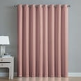 thumbnail image 2 of VCNY Home Agnes Coral Solid Grommet Blackout Curtain Panel,52" x 84", 2 of 5