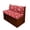 Candy Pattern, variant on XYZCANDO RV Booth Seat Covers, Compatible with Loveseat Camper, RV Dining Chair Seat Covers for Booth Seats Camper Cushion Washable, Santa Claus Pattern