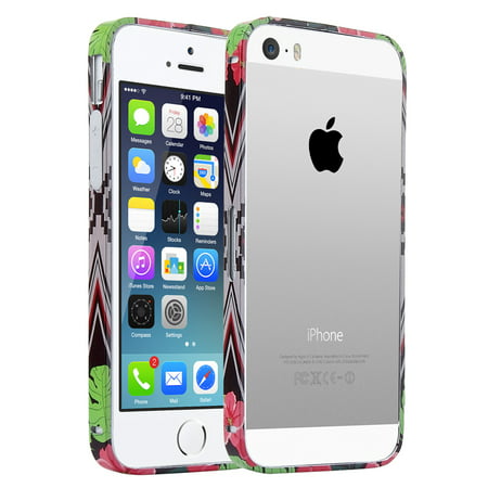 ULAK iPhone 5s Bumper, Slim Aluminum Metal Bumper Frame Case Skin for Apple iPhone 5 5S