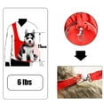 thumbnail image 5 of TOMKAS Dog Carrier for Small Dogs Puppy Carrier for Small Dogs Black Adjustable buckle for 3-10 lbs, 5 of 6