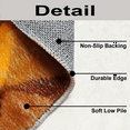 thumbnail image 3 of Soft Area Rug Washable Rug with Non Slip Backing, Max Size Low-Pile Carpet Mat, Vibrant Native, 3 of 5