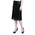 thumbnail image 2 of Petite Knee Length Sequined Skirt, 2 of 3