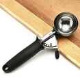 thumbnail image 6 of FastXmas Ice Cream Scoop, Stainless Steel Cookie Scoop, Cookie Dough Scoop, Ice Cream Scooper with Non-Slip Handle Release, Cookie Scooper for Kitchen(8.5*2.4 Inch), 6 of 6