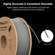 thumbnail image 4 of Impresora 3D Creality Hyper PLA de filamento gris de 1,75 mm, 1 kg, 4 of 7
