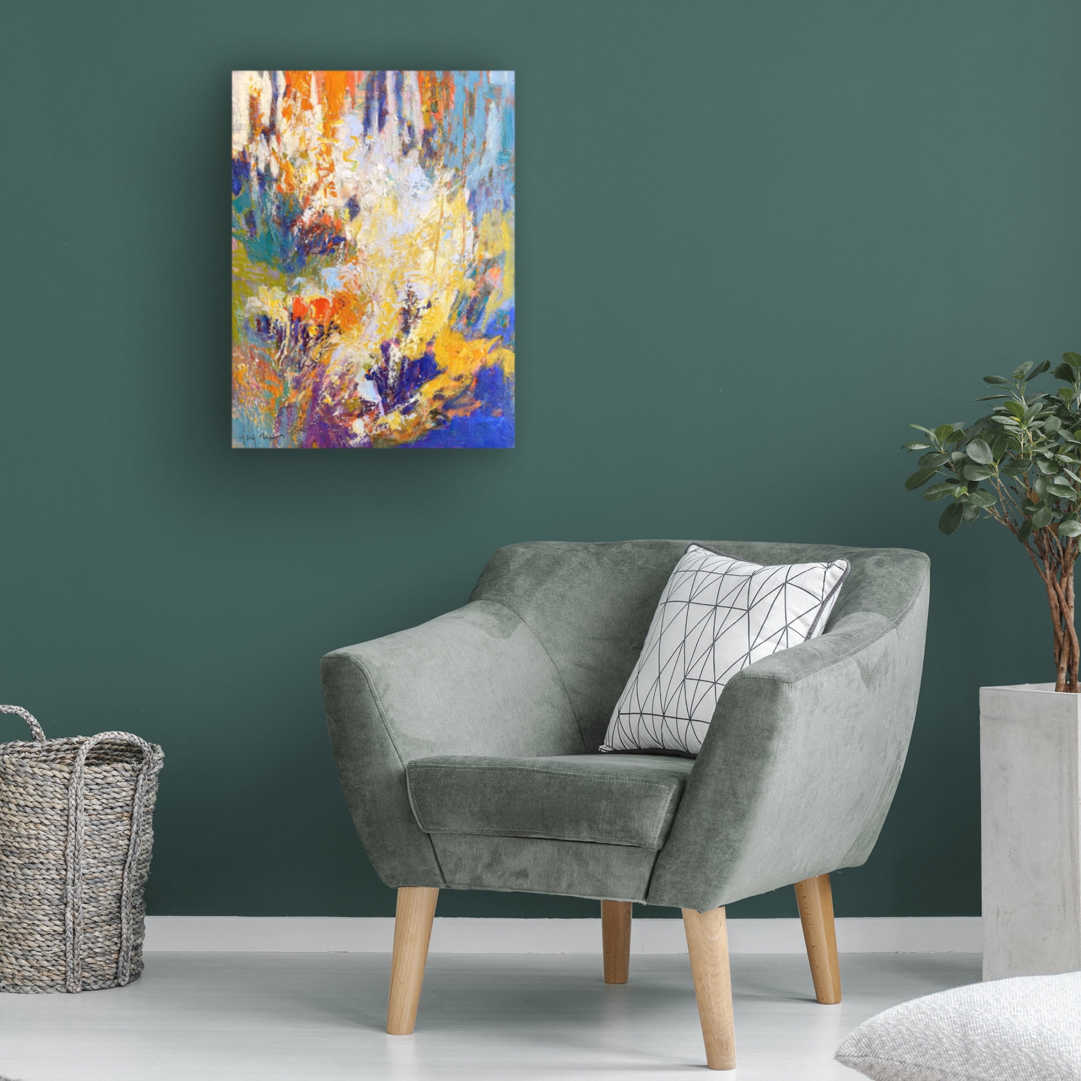 Canvas Wall Art - Dorothy Fagan 'Cherish' Wall Art for Living Room, Bedroom, or Office D?cor by Trademark Fine Art - 14 x 19 Inches