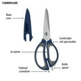 thumbnail image 4 of Farberware 4 in 1 Shears with Navy and Gray Handle, 4 of 14