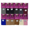 thumbnail image 3 of Sumona 12 Pairs Pack Women Opaque Stretchy Spandex Ankle High Trouser Socks, 3 of 4