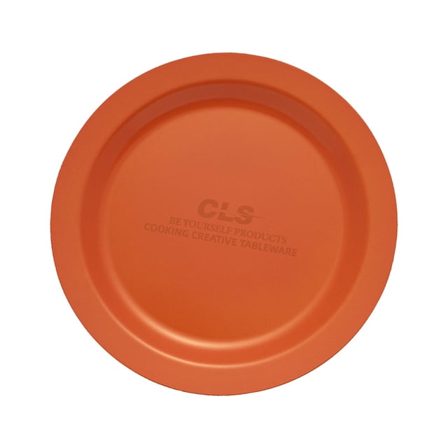 Plato de camping DYNWAVEMX 22 cm de Diámetro Naranja