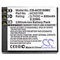 thumbnail image 3 of Battery for ACTIVEON CX Gold Cx HD CXHD ACA01RB Camera CS-ACX100MC 3.7v 600mAh, 3 of 3