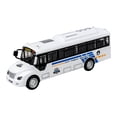 thumbnail image 4 of Milaget Bus Toy 1/12 Scale Educational Creative Bus Model for Party Birthday Parties White, 4 of 8