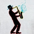 thumbnail image 3 of CafePress - Saxophone Player Light T Shirt - Men's Classic Graphic T-Shirt, 3 of 4
