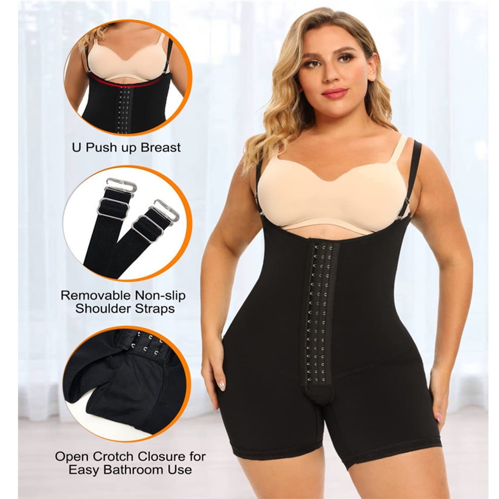 High Compression Women Corset Shapewear Post-operative Waist Trainer Butt  Lifter Slimming Spanx Skims Fajas Colombianas Girdles Rosybrown