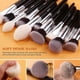 thumbnail image 3 of Makeup Brushes 30pcs Professional Makeup Brush Set Premium Goat Synthetic Kabuki Foundation Blending Brush Face Powder Blush Concealers Eye Shadows Ma, 3 of 4