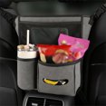 thumbnail image 5 of XinLfly Car Organizer Bag Between Front Seats,Car Mesh Organizer, Holder For Purse Handbag Tissue,Easy To Install, 5 of 9